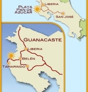 Guanacaste Map